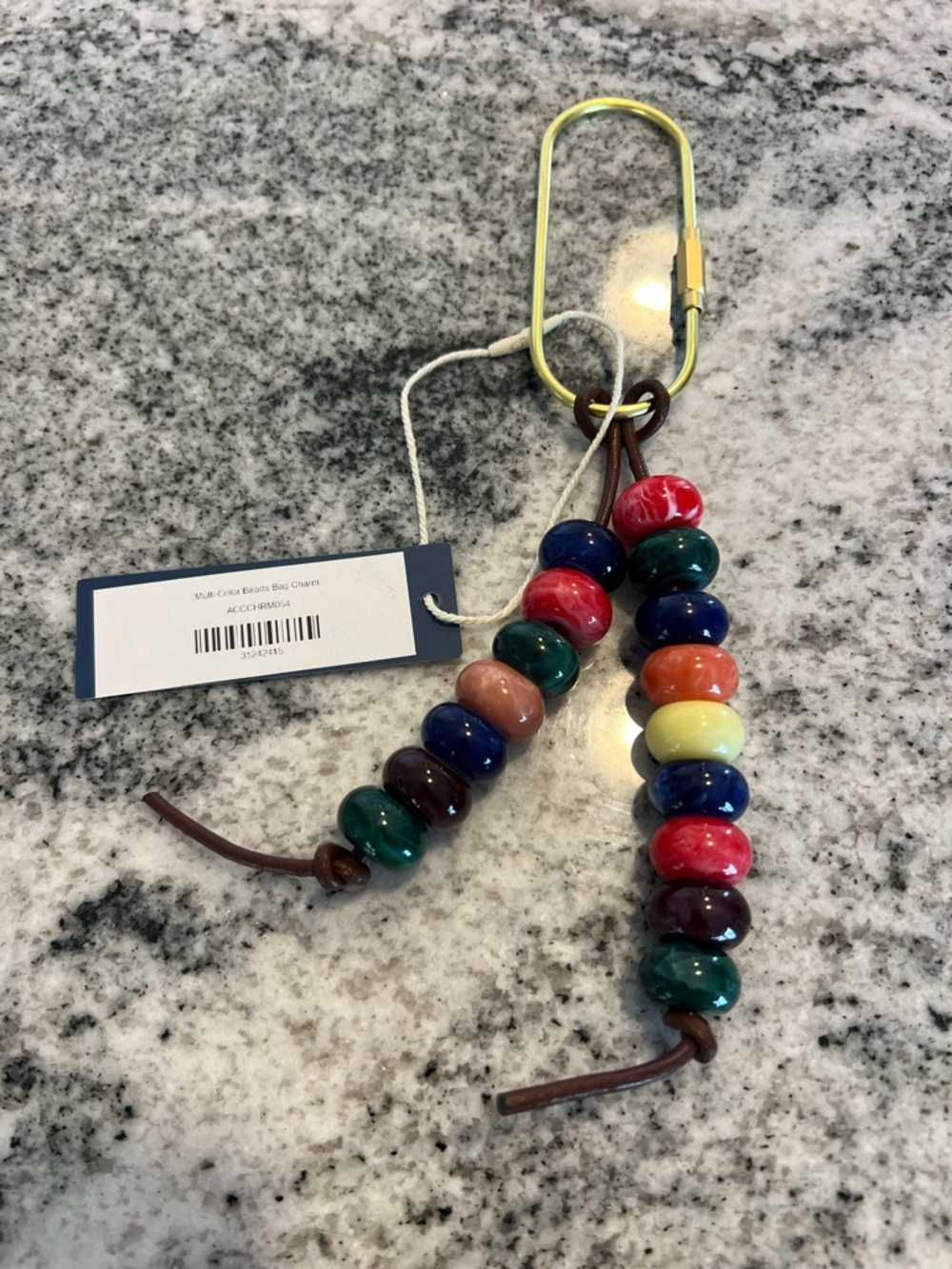 Parker Thatch: Multi-Color Beads Bag Charm
